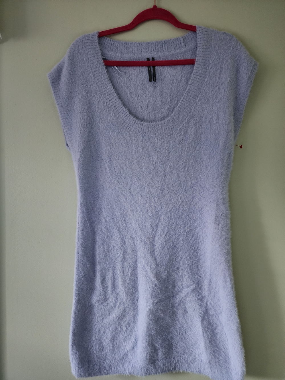Anthropologie Lilac Scoop-Neck Sweater Dress